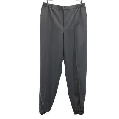 DIGAWEL Made In Japan Wool Pants 3 Gray Waist Rubber Men's Used