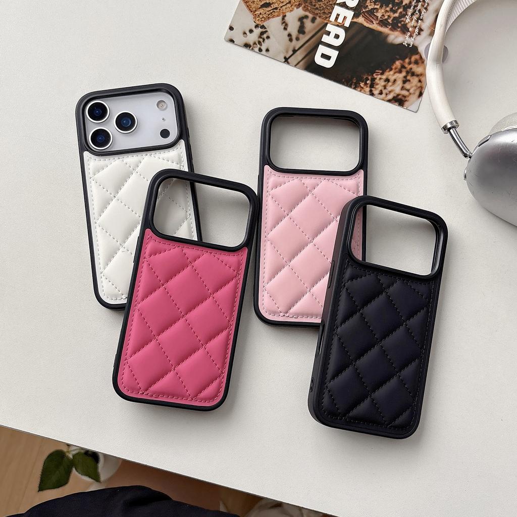 For Apple 17promax Diamond Down Jacket for IPhone16/14/13/15 Mobile Phone Case Xiaoxiangfeng