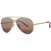 Ray Ban New Aviator Polarized Silver Brown Chromance Unisex Sunglasses Rb3625 9196g5 62