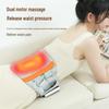 Rechargeable Lumbar Support & Heating Massager with Hot Compress & Vibration Therapy