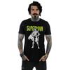 DC Comics Mens Superman Mono Action Pose T-Shirt