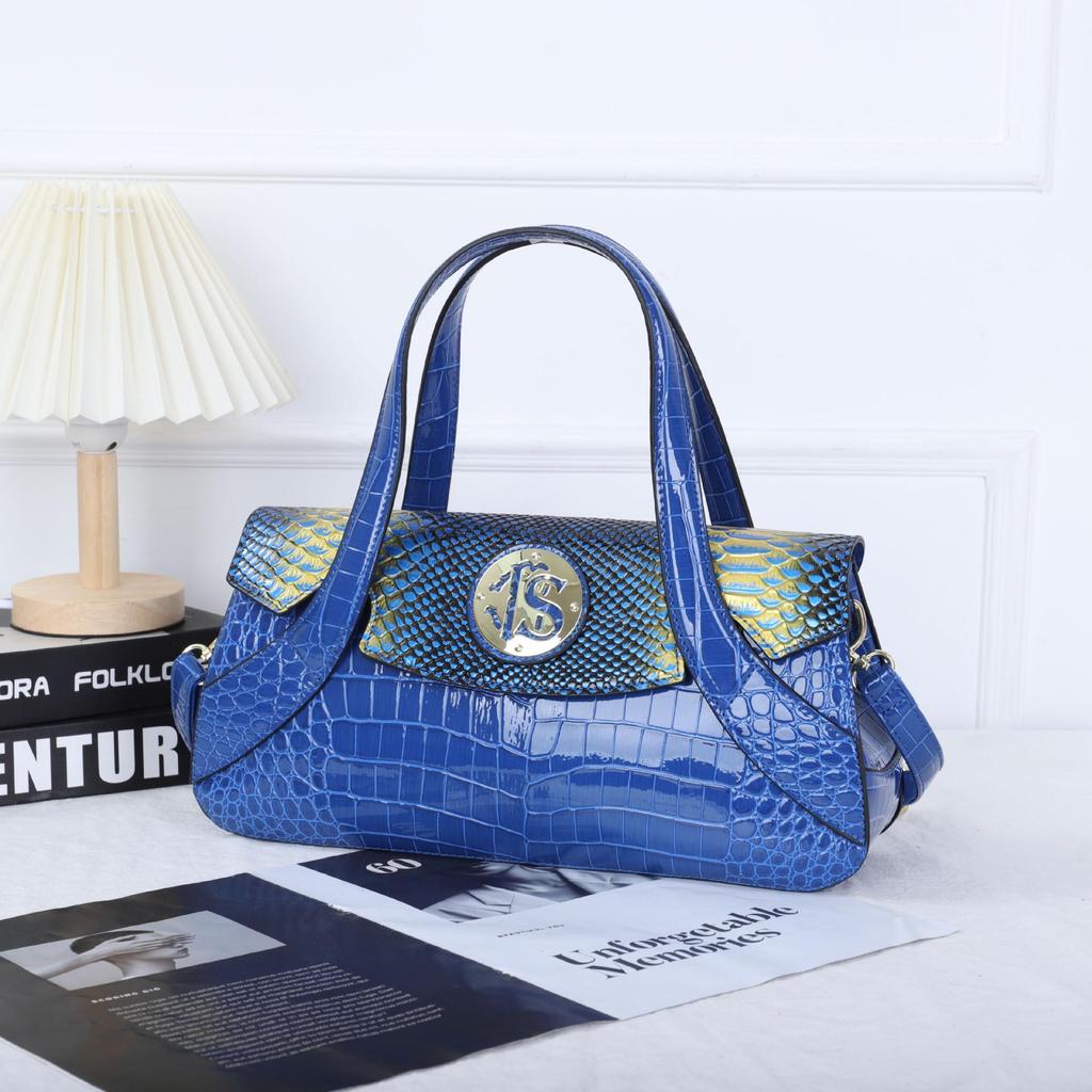 Elegant Snake Pattern Handbag: Versatile, Spacious, and Stylish Shoulder Bag for Women - 2025 New Design