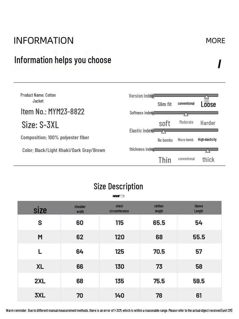 Men's Stand-up Collar Warm Puffer Jacket