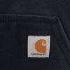 carhartt Long Sleeve Sweatshirts M Navy Brushed Back of Pullover Men's Used