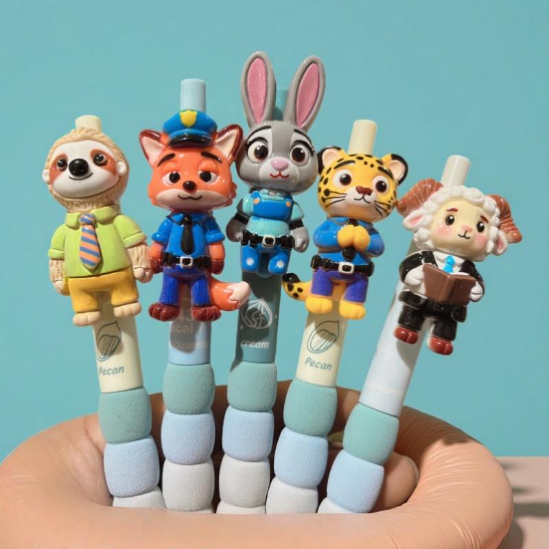 Disney Penna Gel Zootopia 2 - Penna Scrittura 0,5 mm Cancelleria Premio per Scuola e Ufficio