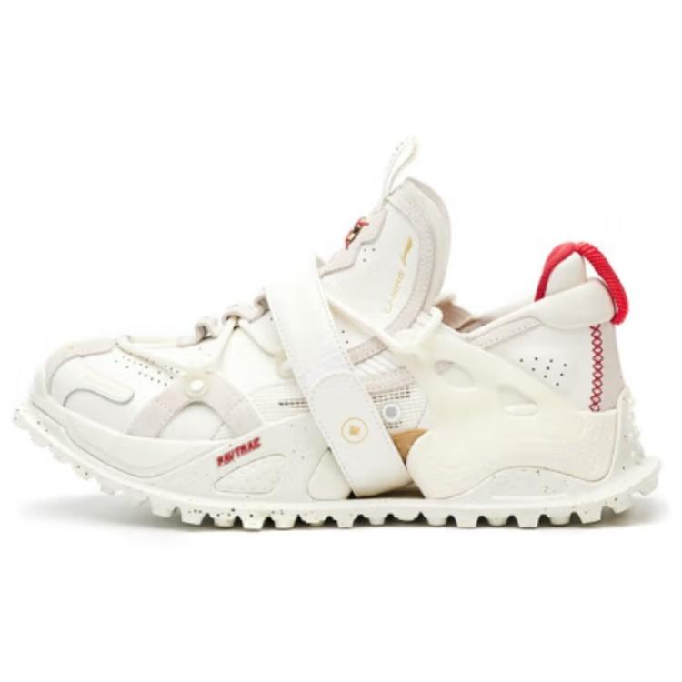 

New LiNing Pangu Halo Halo Cushioning Anti Slip And Wear Resistant Low Top Sports Casual Shoes Women s White AGLS082-1 35