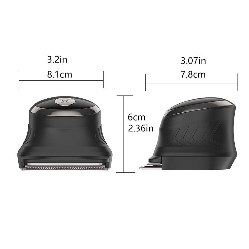 Men's Self-Charging Electric Hair Clipper with Two-Speed Adjustment & Digital Display
