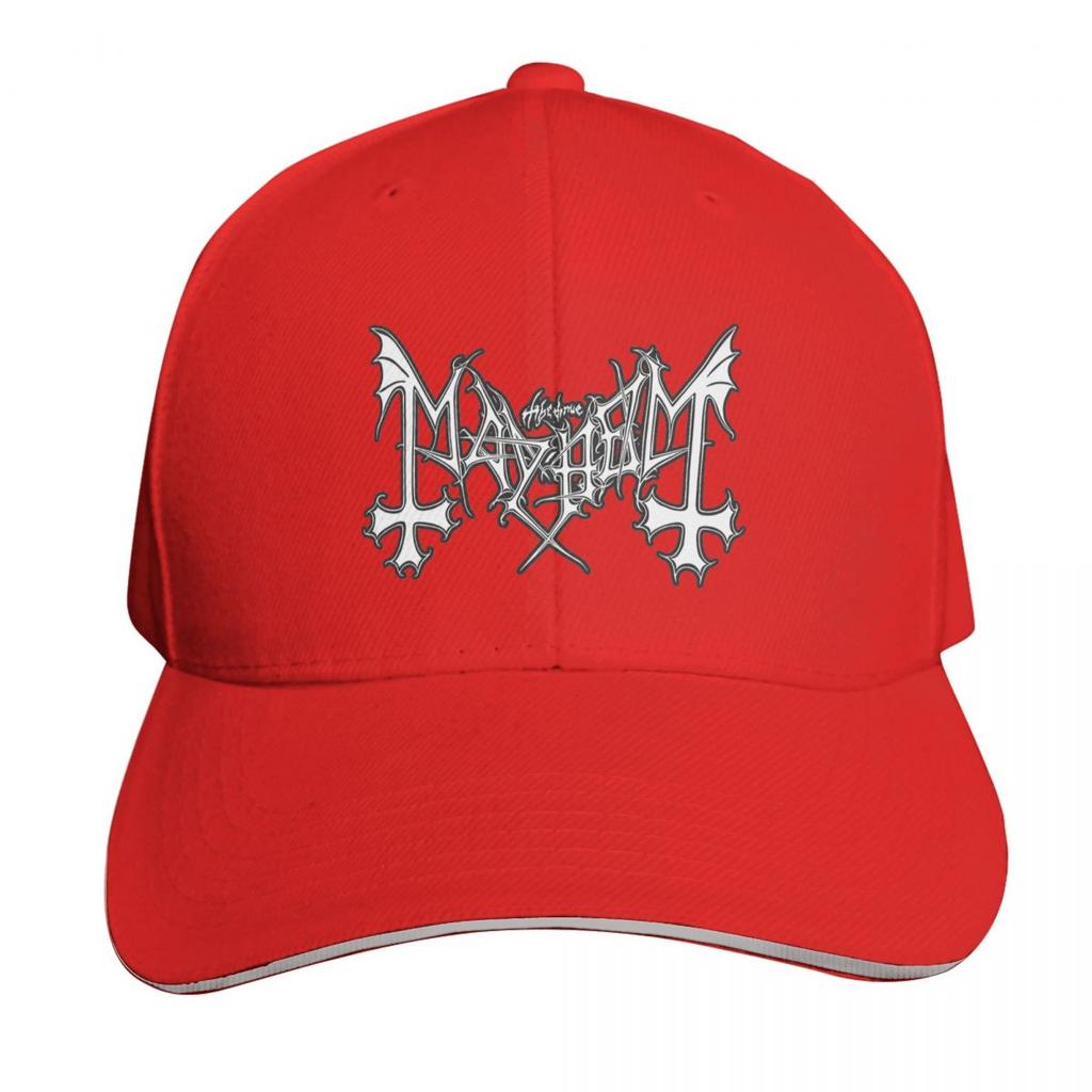 Mayhem Black Metal Band Cap Mode Lässige Baseballkappen Verstellbarer Hut Hip Hop Sommer Unisex Baseballkappen