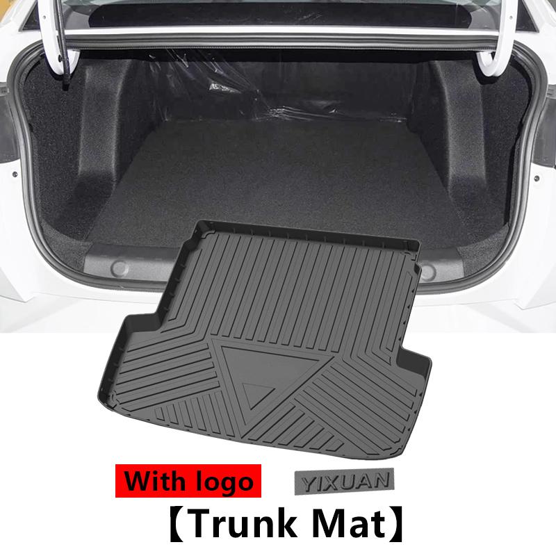 For Aeolus Shine Fengshen Yixuan D53 2020~2026 TPE Car Trunk Mat Rubber Trunk Storage Liner Pad Boot Carpet Rug Auto Accessories