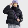 New High-end Short White Duck Down Thickened Small Fashion Hooded Down Jacket