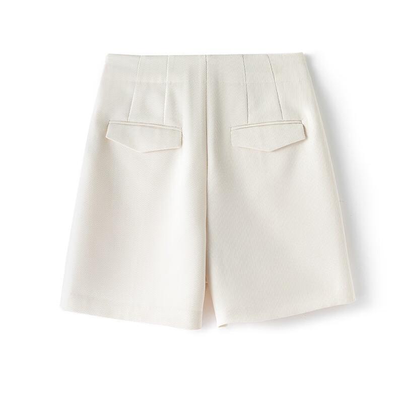 Women's High-Waisted Straight-Leg Casual Shorts
