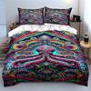 Colorful Psychedelic Octopus Design. Bedding Sets Duvet Cover Sets Duvet Covers Pillowcases(1 * Duvet Cover 2 * Pillowcases, Without Duvet Insert)