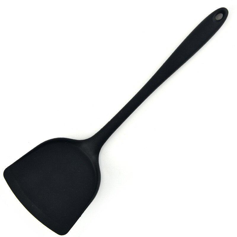 Non-stick Silicone Spatula Silicone Kitchenware Special Spatula High Temperature Resistance Mute Cooking Frying Spatula