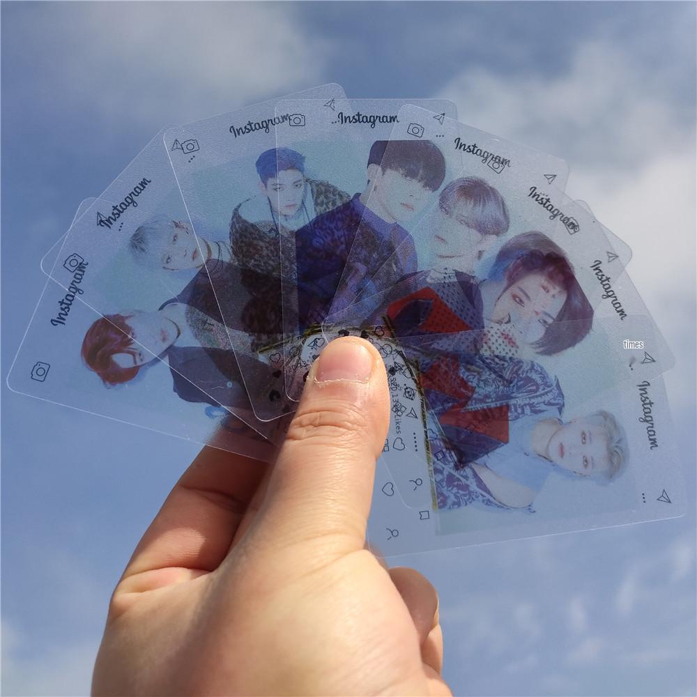ATEEZ PVC Photo Card Mini Set - ATINY Collection Postcard INS Merchandise ATEEnagerZ WAVE Say My Name Treasure
