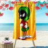 Martian Mayhem: Green Invasion beach towel beach Beach towel for vacation photos Absorbent bath towel quick-drying swim towel swim Fashion