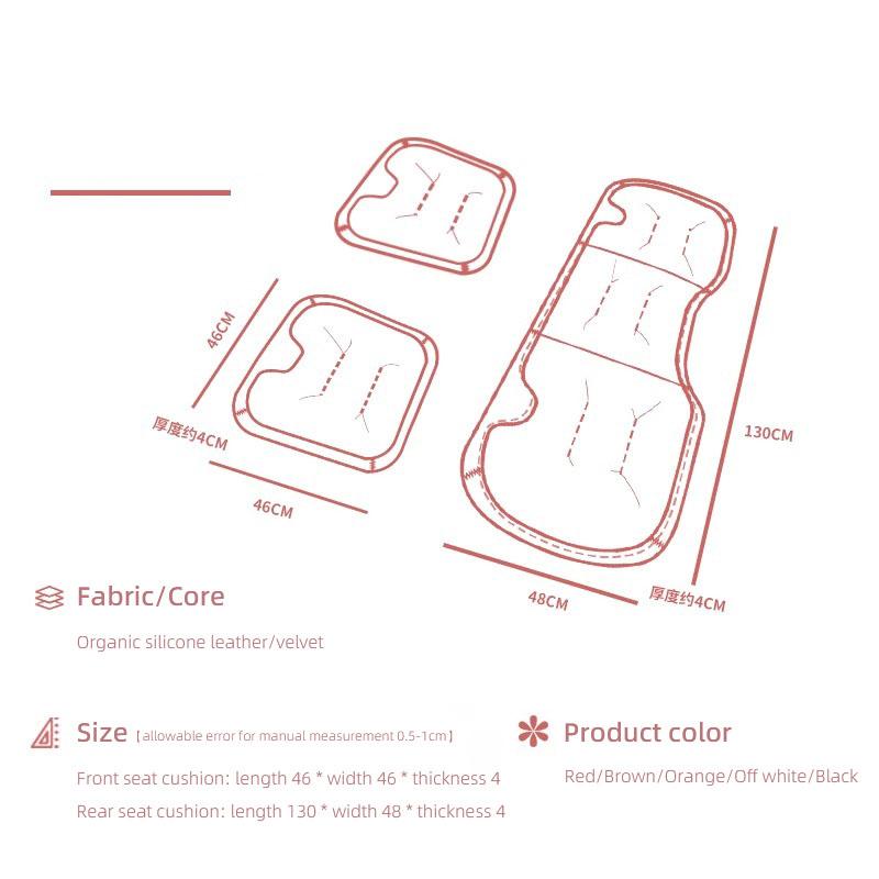 2025 Hot Car Seat Soft Cushion Leather Cushioning Auto Accessories For Mazda 2 6 3 CX5 CX80 CX70 CX90 MX30 CX60 CX50 CX30 BT50 E