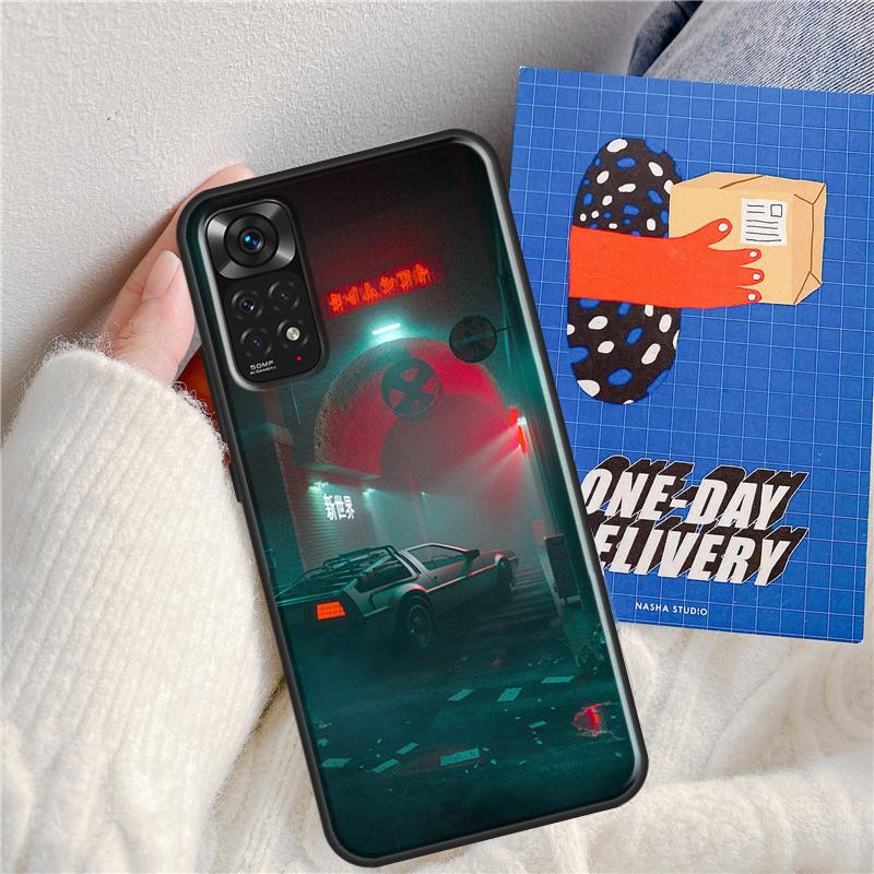 Back to the Future Cool Case For Xiaomi Redmi Note 11 9 8 10 Pro Note 11S 9S 10S Cover For Redmi 9 10 9A 9C 10C