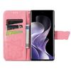 For Xiaomi Redmi Note 14 Pro+ 5G Case PU Leather Wallet Phone Cover Butterfly Pattern