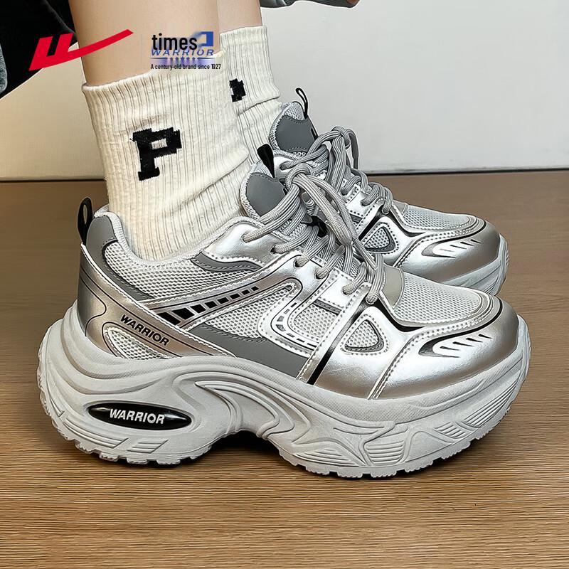 Warrior Αναπνεύσιμα Χοντρά Αθλητικά Παπούτσια Γυναικεία