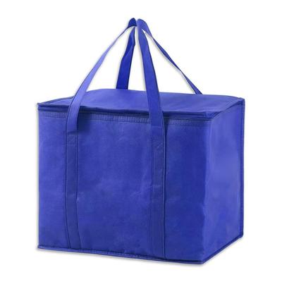 Nicheez Extra Large Capacity Soft Cooler Bag, ThermalIce Box, Foldable (Blue)