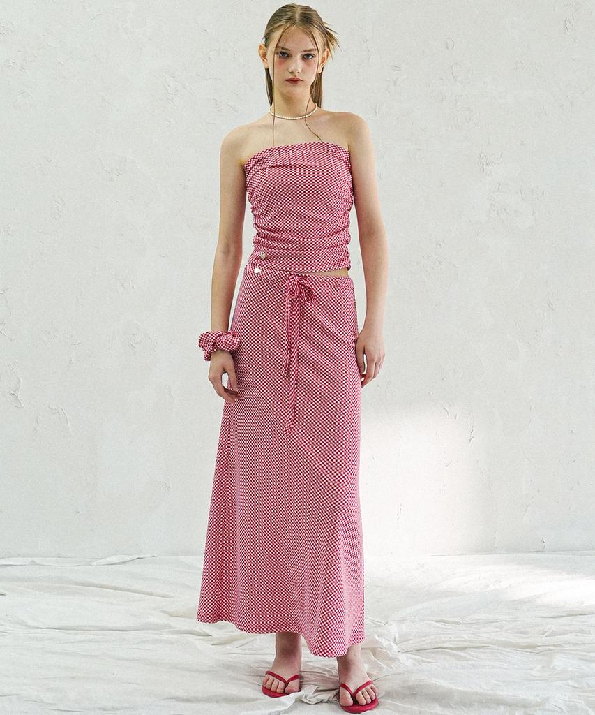 Urban Dress Strawberry Summer Skirt Blue