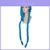 Lol Jinx Cosplay Wig With Breathable Hightemperature Silk For Anime Fans
