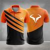 Das Sommer-POLO-Shirt Ist Ein Lässiges Modisches Bequemes Weiches Und Atmungsaktives Mit 3D-Muster Bedrucktes