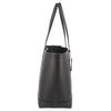 Burberry Letter Logo Open Closure Design Leather Tote Bag Women Tote Bags Black 80840391