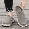 Fashion Summer Men Half Shoes Casual Canvas Shoes Lightweight Comfortable Big Size 47 48 zapatillas hombre