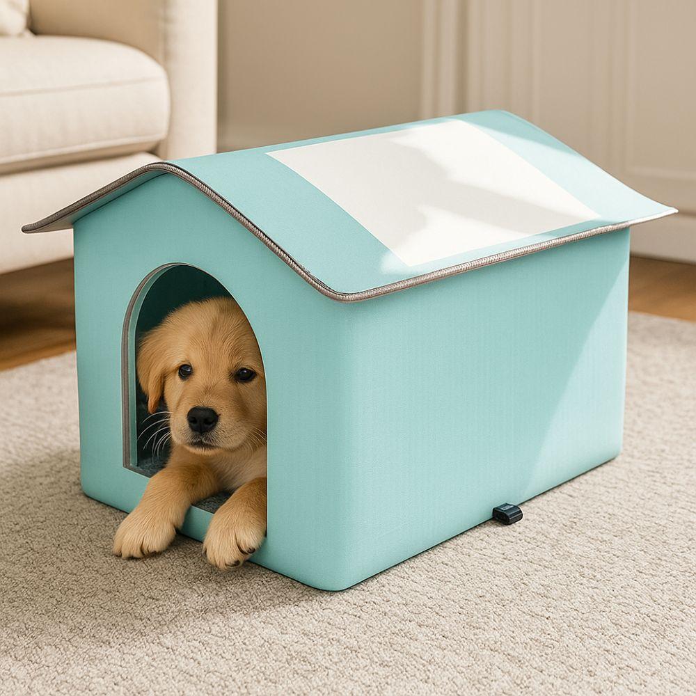 Warm Cooling Dog Cave Waterproof Feral Cat Shelter Universal Pet Condos  Hot Day