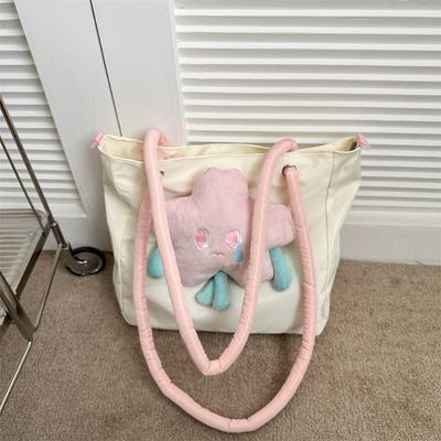 Fashion Niche Design College Student Large Capacity Bag for Women 2023 New Minimalist Casual Large Capacity Tote Bag for Women