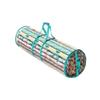 Large Capacity Wrapping Paper Organizer Oxford Fabric Tear Resistant with Tool Pockets for Household Storage