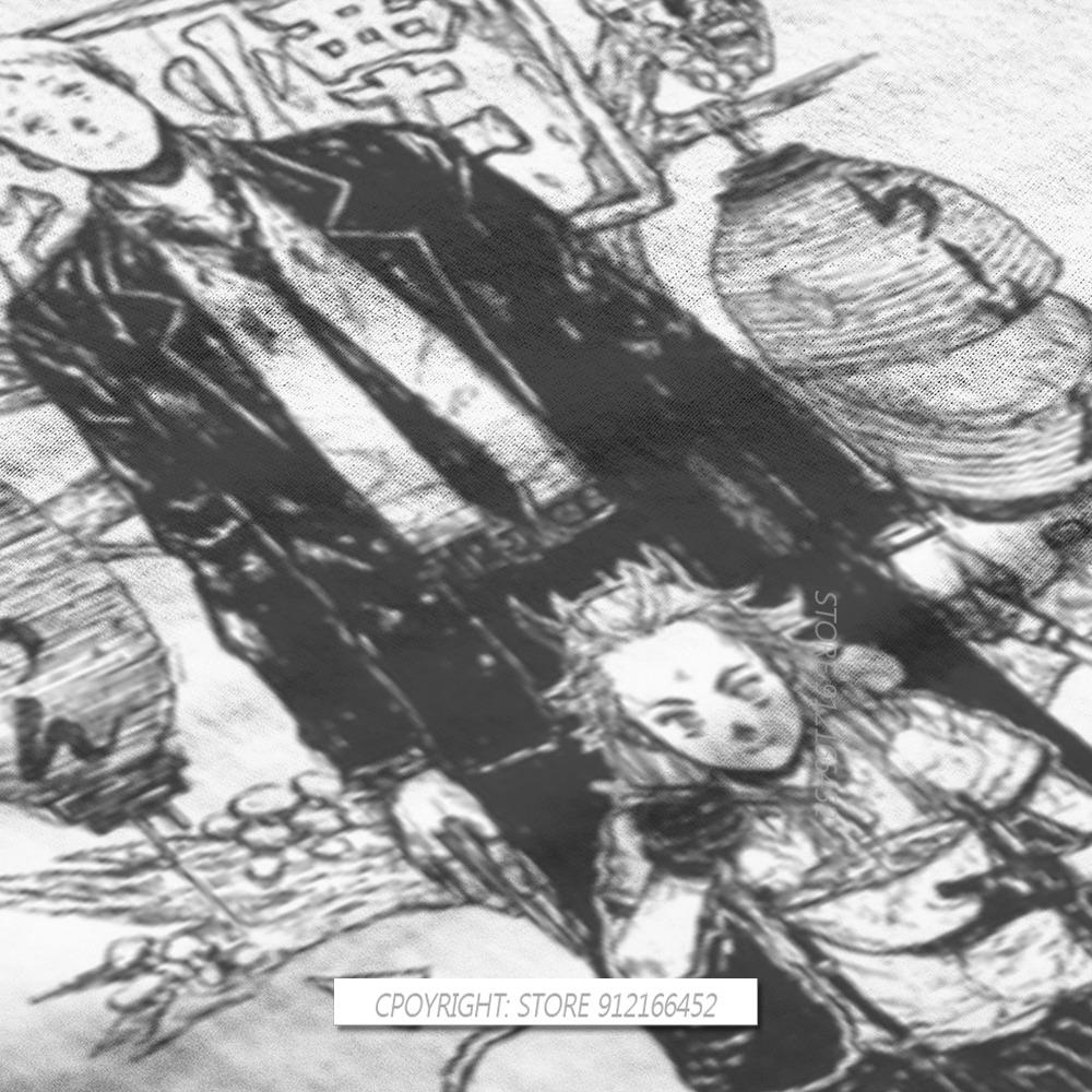 Dorohedoro Caiman Nikaido Manga Anime Novelty TShirt For Men Shin Noi O Neck Pure Cotton T Shirt Gifts Streetwear 3XL