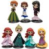 Enchanting Disney Princess Action Figures Anna Elsa Ariel Rapunzel Perfect For Girls Gifts