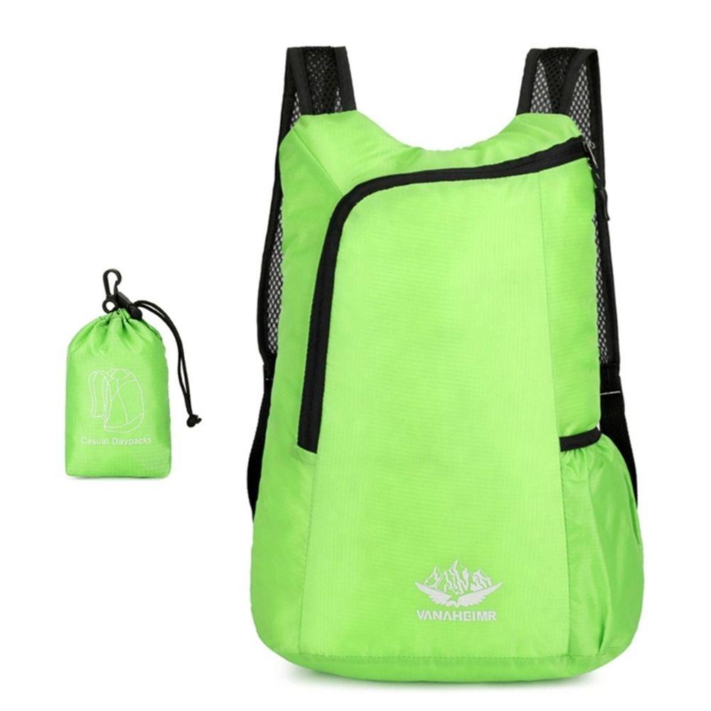 Portable Sport Bag Lightweight Shoulders Bag Outdoor Backpack Foldable Backpack Hiking Daypack