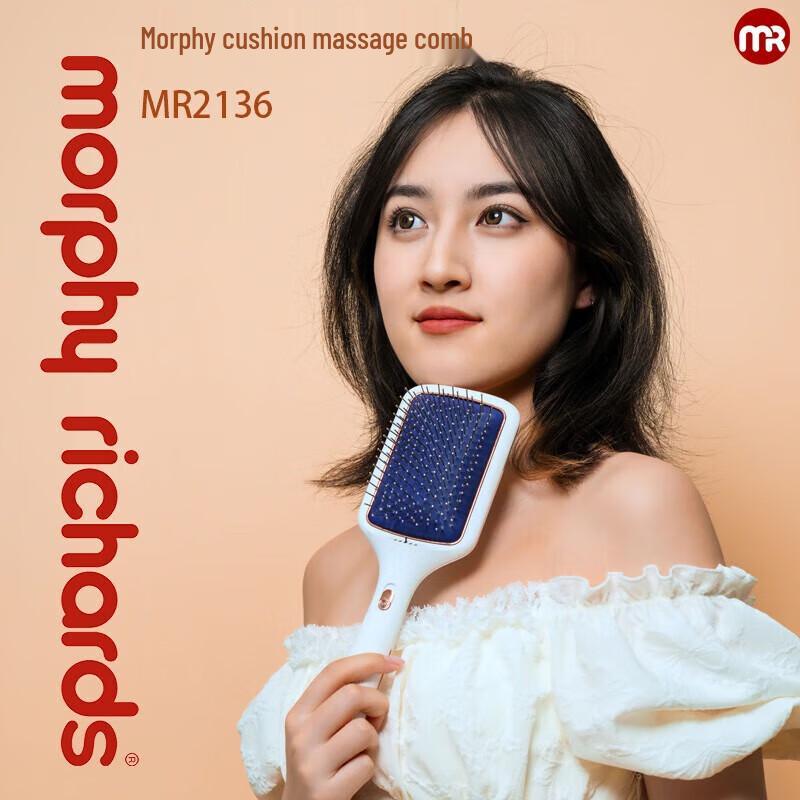 

Morphyrichards Scalp Massage Comb with Red/Blue Light