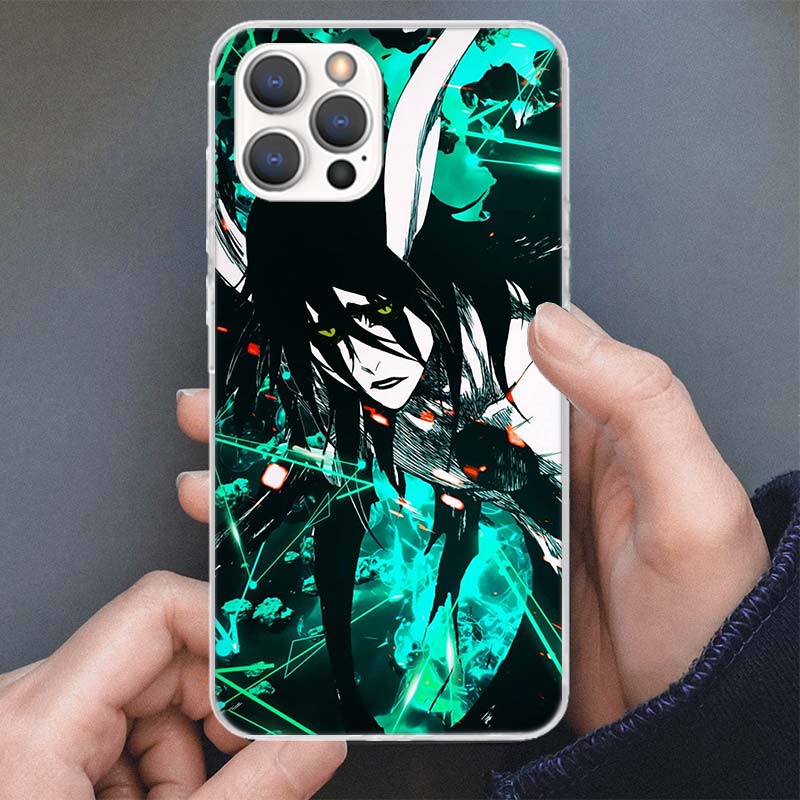 Bleach Ulquiorra Cifer 4 Phone Case For iPhone 17 16 15 14 13 12 11 Pro Max Mini Plus Air 7 SE 8 Soft Silicone Print Shell Funda