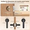 Smart Door Lock with Handle, Bluetooth, 5 Access Points