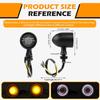 Motorcycle LED Turn Signal - Universal - Bullet Style DRL/Tail Light