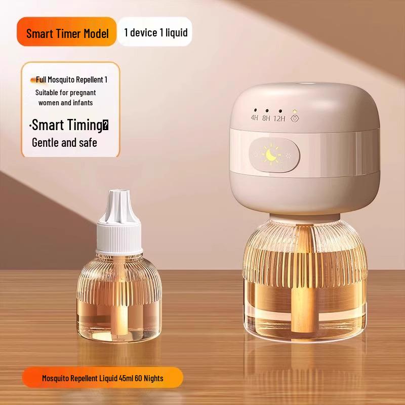 Electric Mosquito Repellent Liquid for Home - Safe for Pregnant Women & Infants, Plug-in Refill