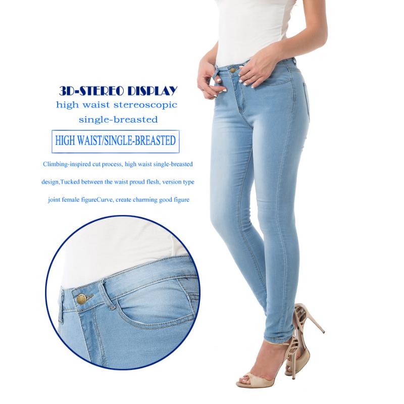 2025 Women's Stretch Denim Skinny Jeans, Tummy Control High Waist Pants with Lifting Effect, Comfortable Slim Fit Ankle Pants for Daily Wear