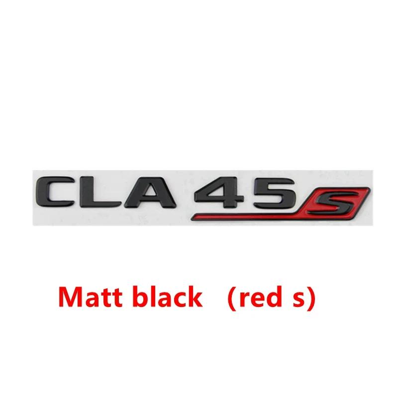 CLA 45S Trunk Emblem Badge Stikcer Letters for Mercedes Benz W117 X117 C117 CLA45 S CLA45S AMG RZ1