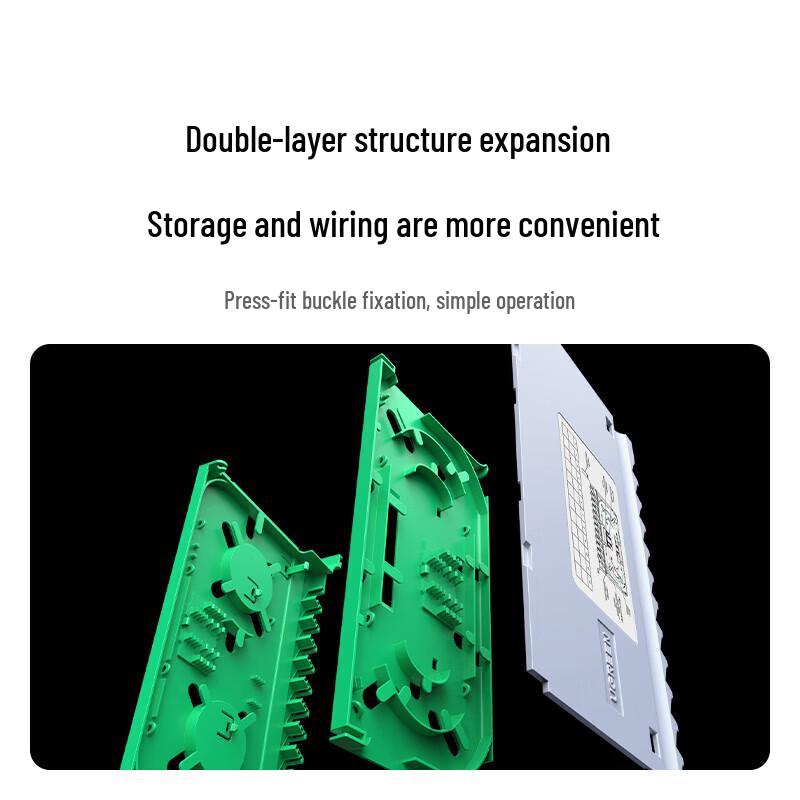 Ugreen NW389 2U 24-Port Single-Mode SC Fiber Optic Distribution Frame
