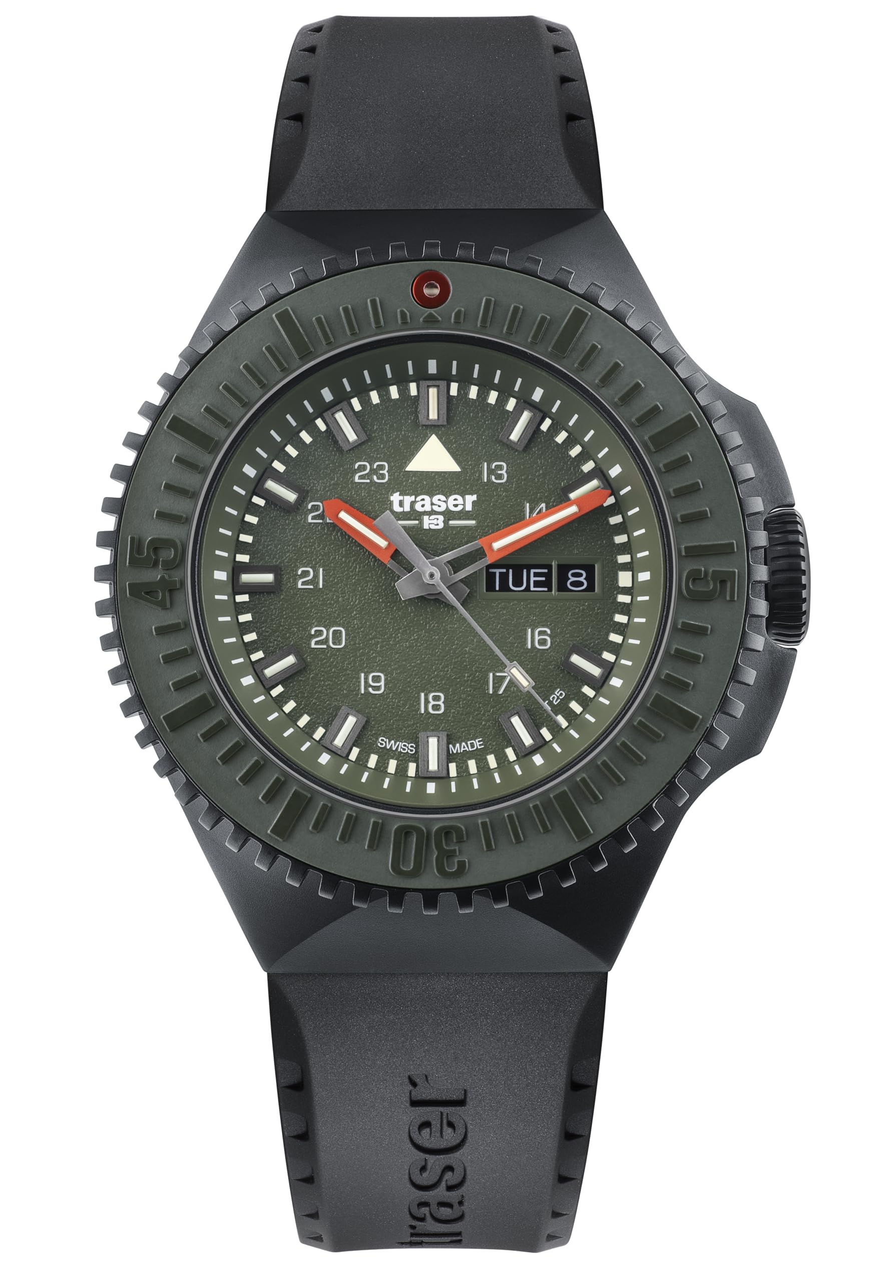 

Tracer P69 Black Stealth Green Watch (109859) Men s зелений