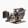 Model retro projektoru kina Dekorativní filmový projektor klasického stylu pro domácí, kancelářské nebo studiové dekorace Perfektní pro filmové nadšence a fanoušky kina