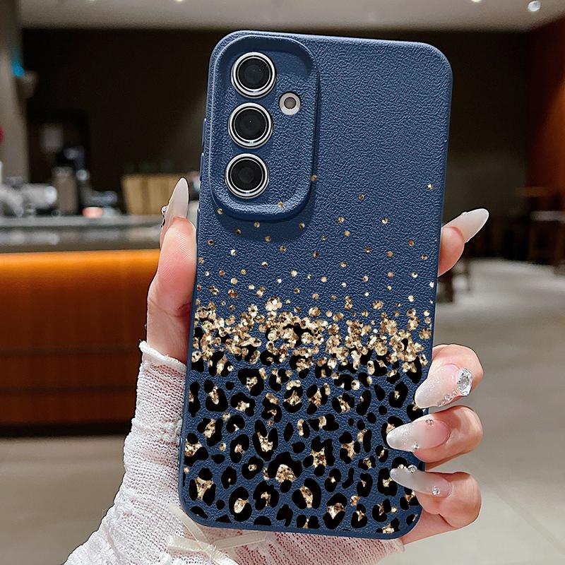 Luipaardprint Hoesje Voor Samsung A18 A57 A37 A17 A56 A36 A26 A16 A55 A35 A25 A15 A54 S21 FE S22 S23 S24 Plus S25 S26 Ultra Siliconen Cover