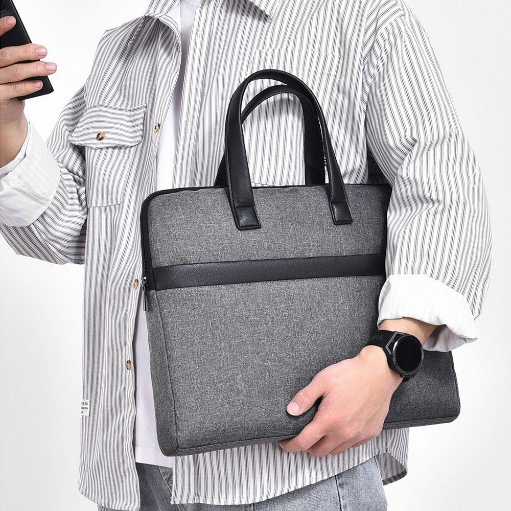 Multi-layer Business Briefcases Oxford Laptop Handbag Simple Men's Briefcases  Office