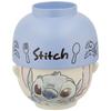 [Sun Art] Disney "Lilo & Stitch" Stitch Rice Bowl & Cup Set, Large, Approx. 480ml, Watercolor Style, Blue Bowl Set