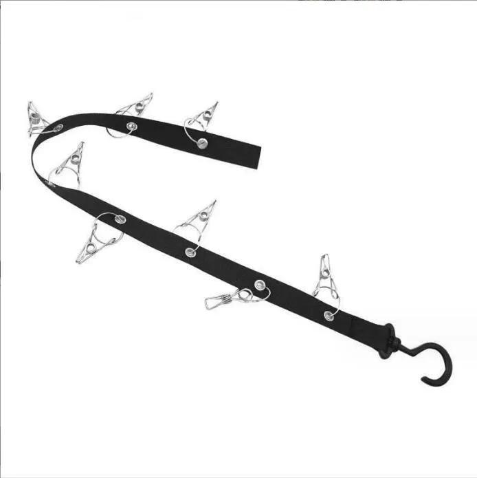 Baseball Cap Storage Organizer Hooks With Clips Hats Wall Door Cap Holder Closet Storage Organizer Strong Cap Hanger YYFA1246