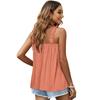 GMXIA Spring and Summer Pit Elastic Solid Color Halter Vest Top for Women's Wear